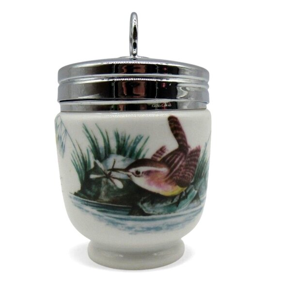 ROYAL WORCESTER Porcelain Egg Coddler England Vintage - Picture 8 of 10